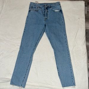 Levi’s vintage blue bootcut jeans, size 29W 30L high waisted